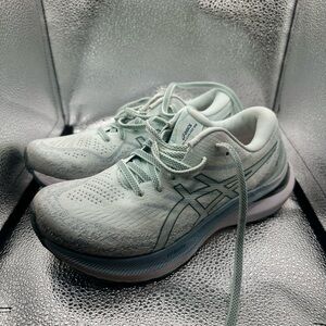 Asics Blue Athletic Shoes with Mesh Upper and GEL Cushioning